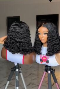 14”Double drawn wig Tim