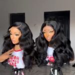 Double drawn wig - rachycollection.com